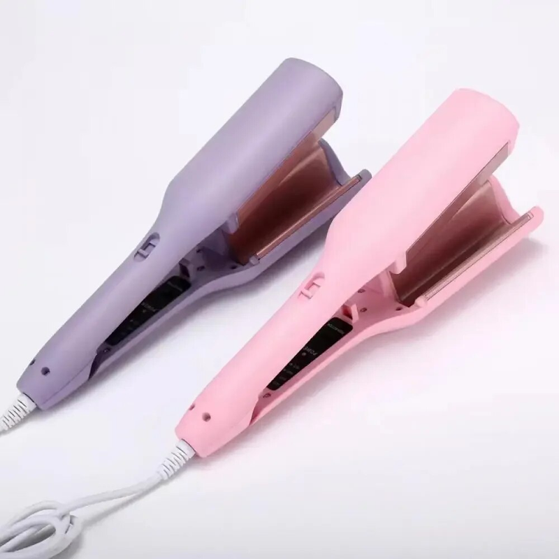 Modelador de cachos 32mm Deep Wave 4 temperaturas ajustáveis aquecimento rápido modelador de cachos modelador para todos os estilos de cabelo_voghion.com