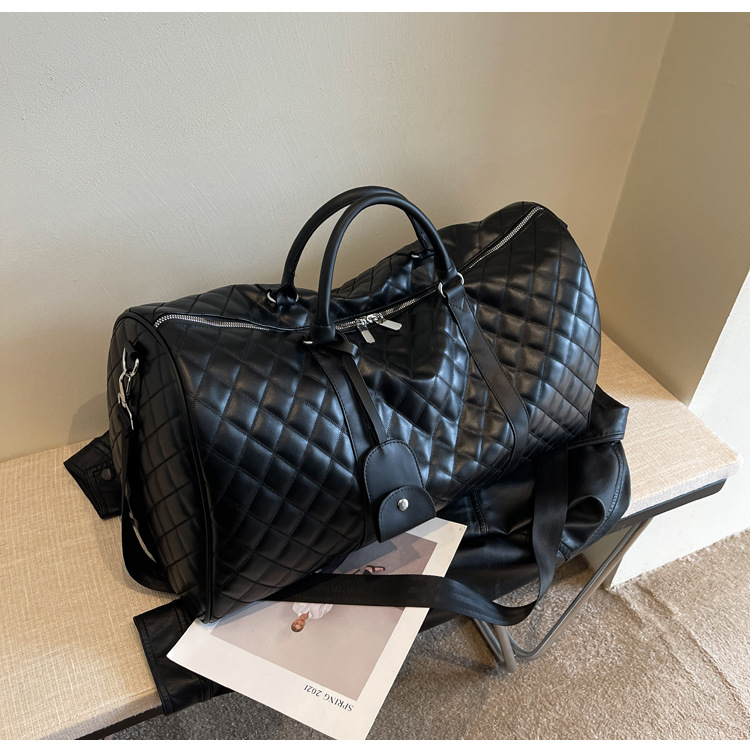 Ny forretningsrejsetaske til mænd med stor kapacitet til at forbedre udseendet, bagagetaske til opbevaring, shopping, sport og fitness til kvinder_voghion.com