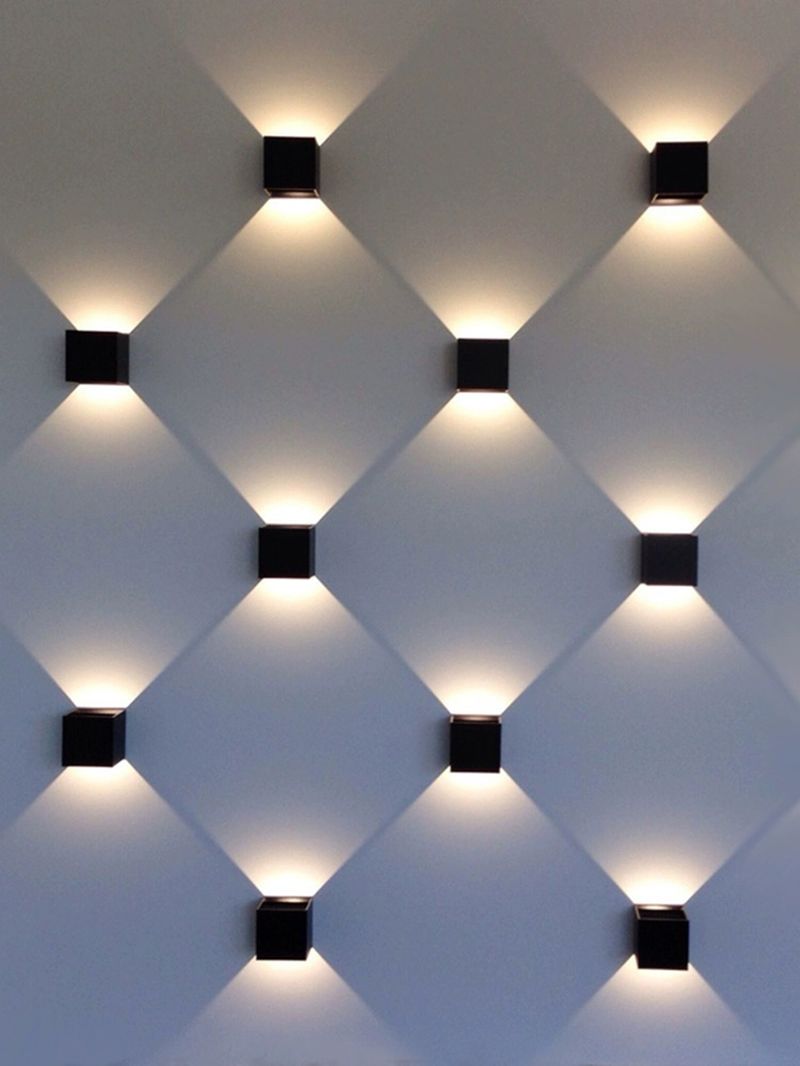12W Wasserdichte Außenlampen Einstellbarer Lichtwinkel Lichter Wandleuchte Für Garten Veranda Terrasse Balkon Beleuchtung Wandleuchte_voghion.com