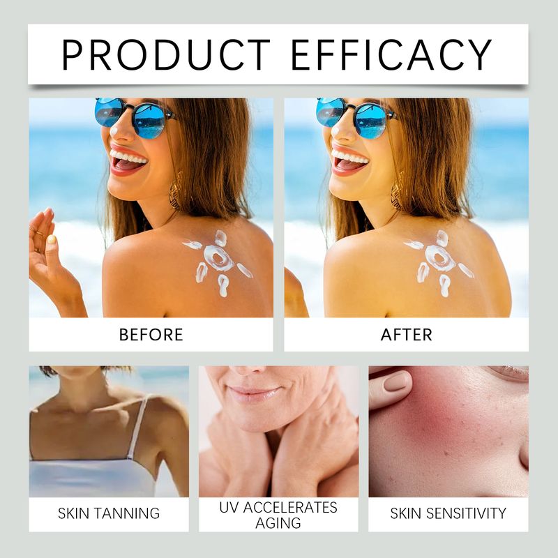 Wiyun Moisturizing Protective Cream, Summer Uv Insulation Moisturizing Skin Refreshing Moisturizing Non-Sticky Protective Cream_voghion.com
