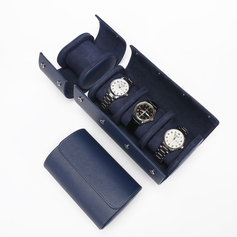 Pu Leather Watch Storage Box 1 2 3 Watch Multi-position High-end Travel Watch Box Bracelet Box Portable Watch Box_voghion.com
