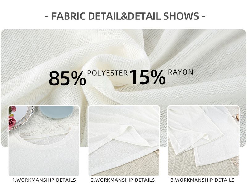 Strick-Stretch-Pyjama für Damen, locker, bequem, lässig, Herbst-Loungewear im neuen europäischen und amerikanischen Stil mit langen Ärmeln und langer Hose_voghion.com