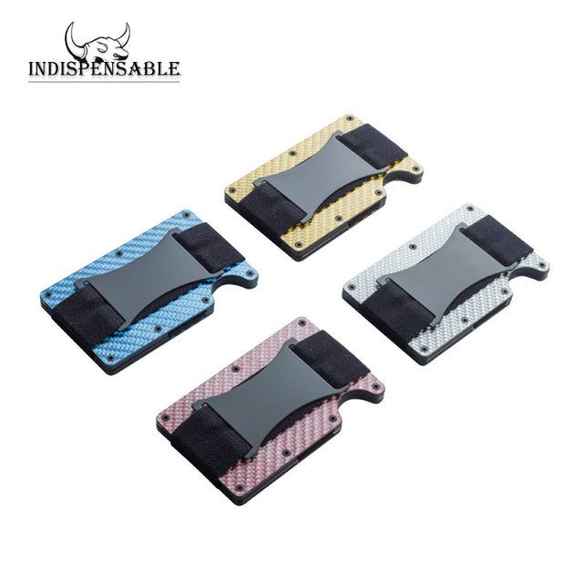 Card Holder Aluminium Case And Money Anti Theft RFID Designer Luxury For Men Porta Credencial Tarjetero Wallet Male Slim Case_voghion.com