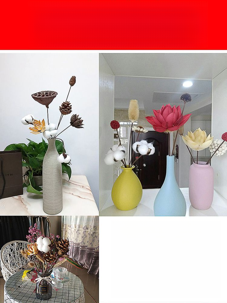 Decoration Pine Cone Acorn Flower Handmade DIY Forest Kindergarten Environmental Creation Dried Branches Wild Creative_voghion.com