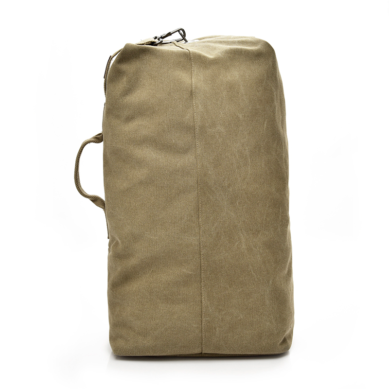Grouss Kapazitéit Rucksak Mann Reesbeutel Mountaineering Rucksak Männlech Gepäck Leinwand Bucket Schëllerbeutel fir Jongen Männer Rucksak_voghion.com