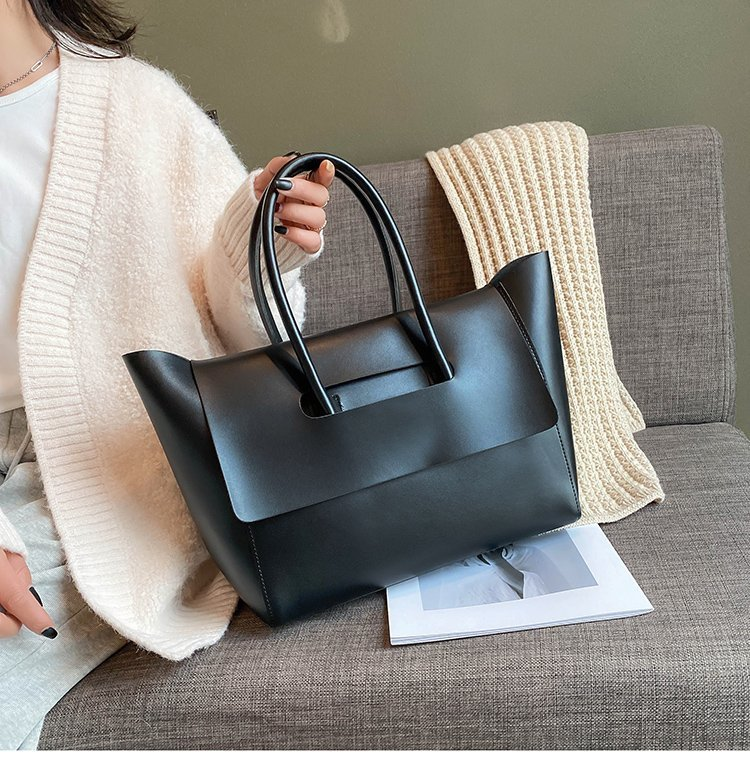 Large capacity for women's commuting tote new high-end feel, versatile handheld shoulder bag, large bag_voghion.com