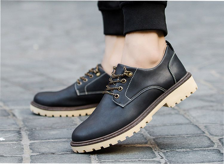 Sommer Neue Atmungsaktive Trend Mode Casual Herrenschuhe Lazy Boat Schuhe_voghion.com