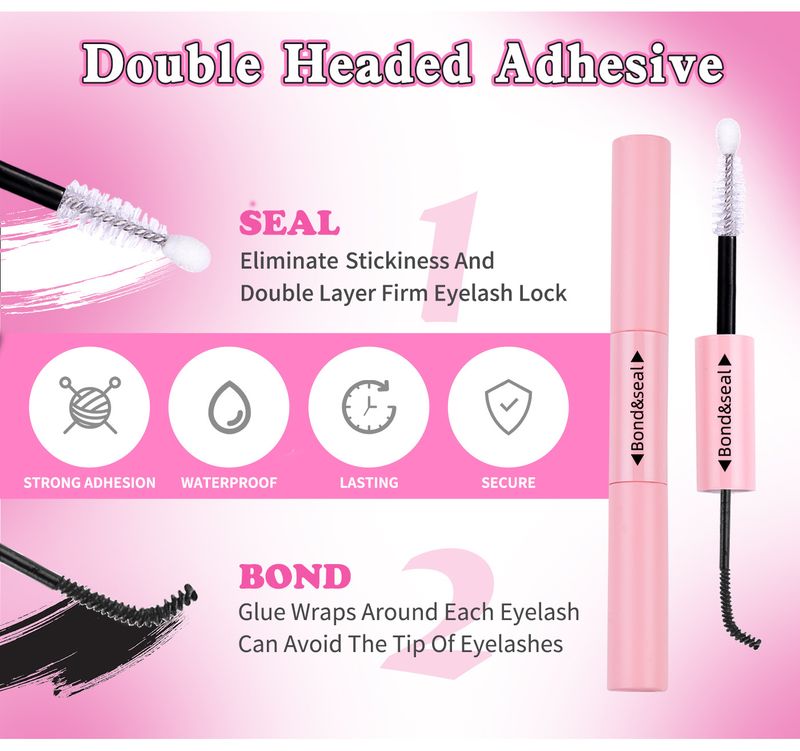 False Eyelashes Eyelash Book Segmented Eyelashes False Eyelashes Large Capacity 640 Clusters 30D/40D Hot Melt Single Cluster Eyelashes_voghion.com