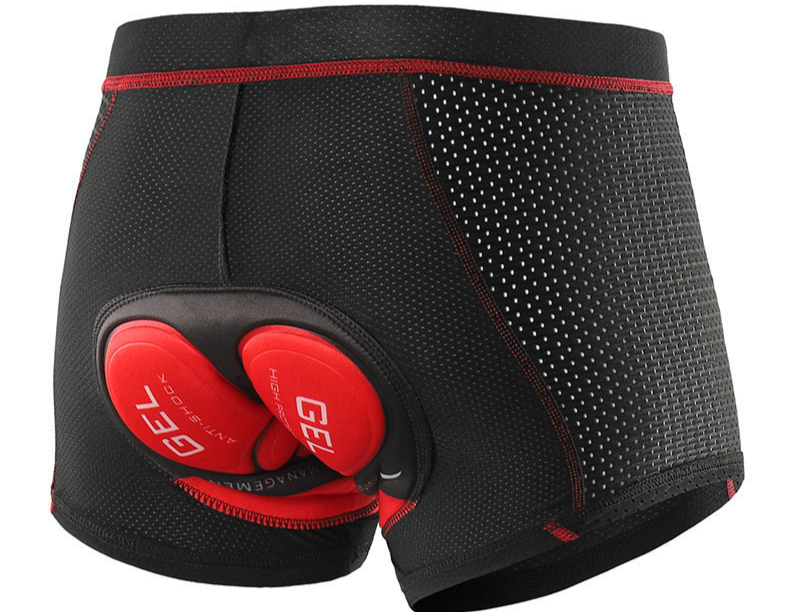 Aisoo Herren-Radhose mit dicker Silikonpolsterung, schnelltrocknend, ideal für Rennräder, Outdoor, 001C_voghion.com