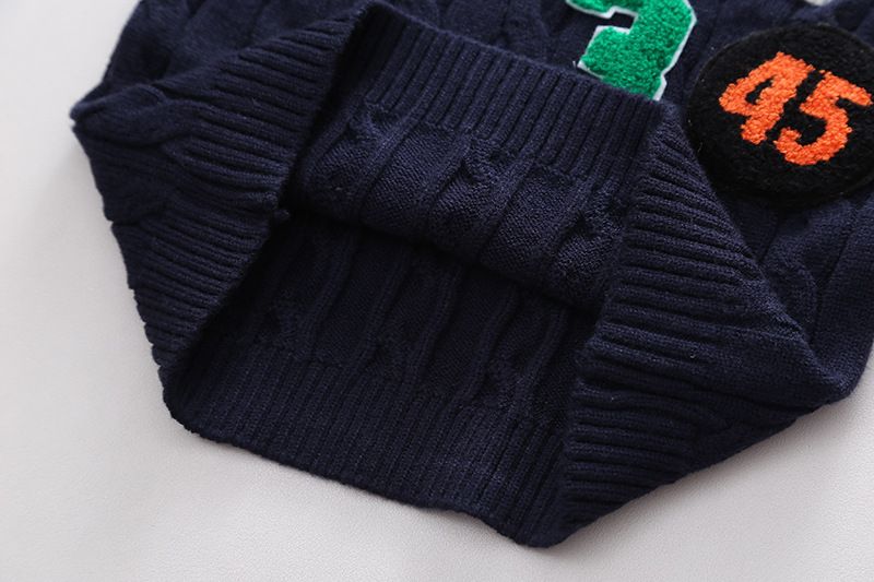 2022 New Baby Children's Clothing Fashionable Boys' Spring And Autumn Sweater Vest Three Piece Set_voghion.com