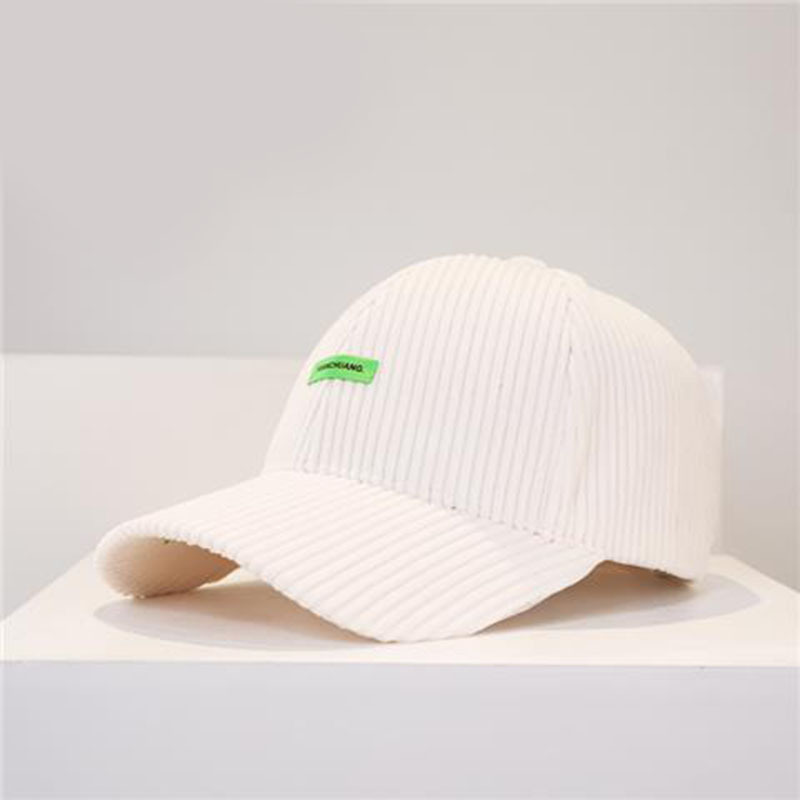 2022 New Autumn/Winter Light Board Corduroy Women's Baseball Korean Duck Tongue Hat_voghion.com
