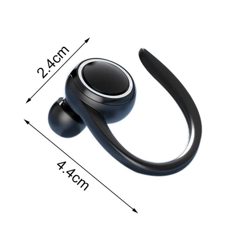 Fone de ouvido estéreo Bluetooth 5.2 à prova d'água de alta fidelidade sensível para praticar esportes_voghion.com