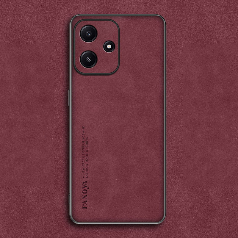 PU leather comfortable suede case For POCO M6 Pro F5 Pro X5 Pro F4 GT X4 GT M4 Pro X3 GT F3 M3 F2 Pro Soft Lens protect_voghion.com