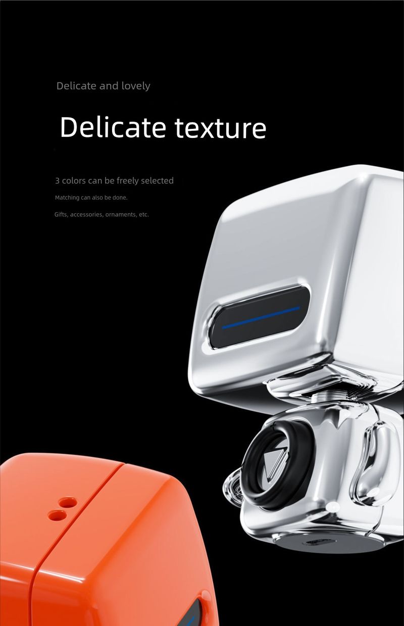 Difuzor portabil Sier Mini Robot Bluetooth, cadou de ziua de naștere pentru băieți și fete_voghion.com