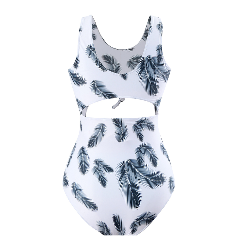 Maillot de bain de maternité pour femme, décolleté en V profond, dos nu, confortable, sans fil, fendu sur le ventre_voghion.com