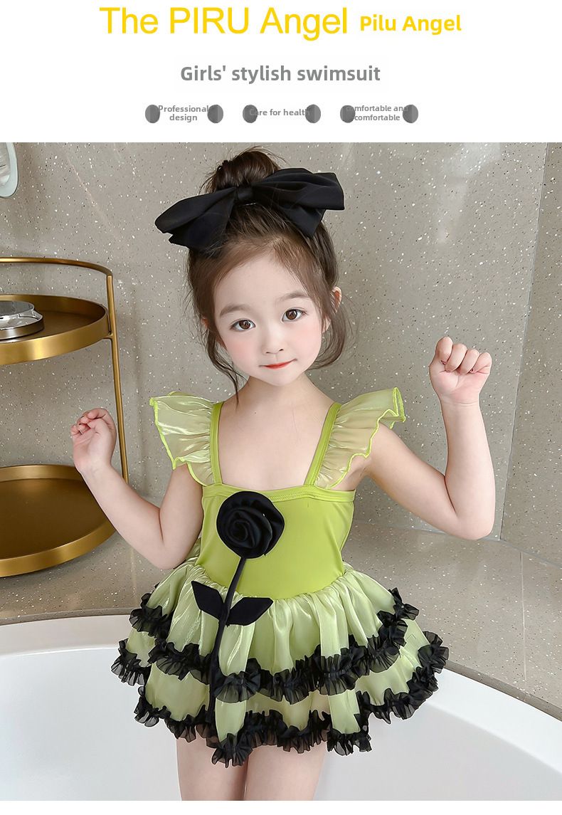 Maillot de bain une pièce pour fille été 2023 nouvelle petite princesse maillot de bain vêtements pour enfants bébé fille de 6 ans maillot de bain plage 3_voghion.com
