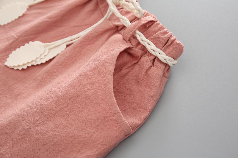 Ensemble deux pièces pour mère et fille, short à manches courtes et col rond, imprimé pastèque_voghion.com