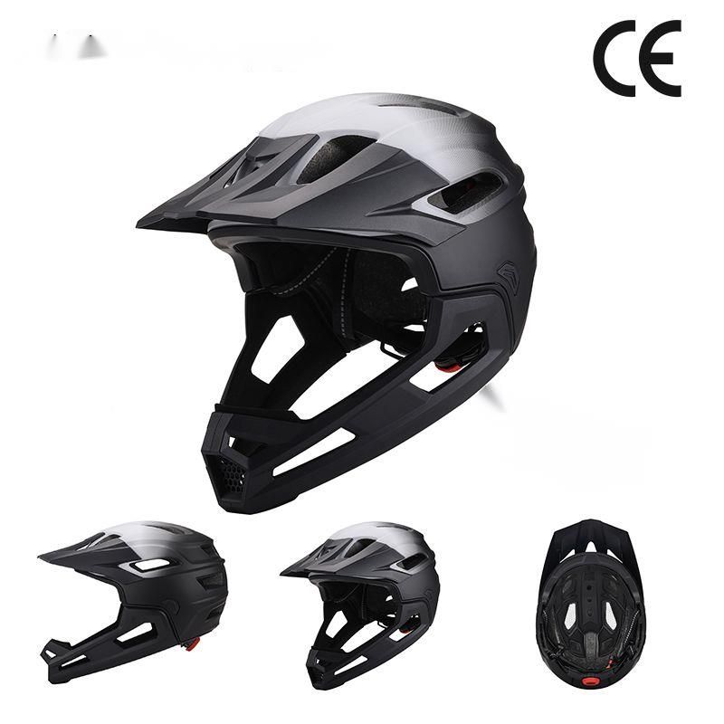 Mountainbike- und Offroad-Radhelme für Erwachsene, abnehmbare Helme, Integralhelme, Fahrradausrüstung_voghion.com