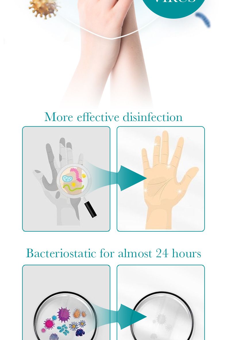 SADOER Désinfectant pour les mains 500 g Mousse bactériostatique nettoyante hydratante Désinfectant bactériostatique pour les mains_voghion.com