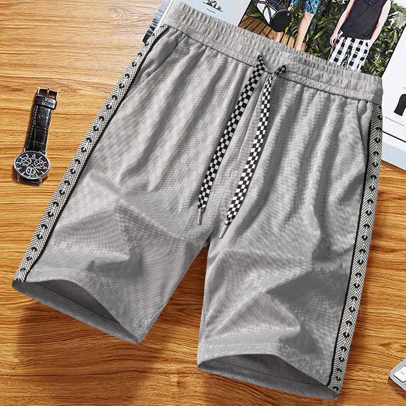 Sh men in summer, cool breathable with ice silk. Five point for teenagers, fashionable and versatile casual men's_voghion.com