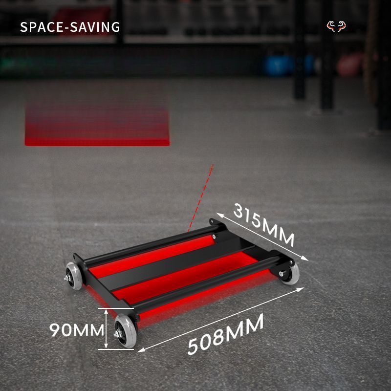 Allenamento multifunzionale di base Fitness Personale Piccolo attrezzo Allenatore a quattro ruote Dimagrante Commerciale Ammortizzatore_voghion.com