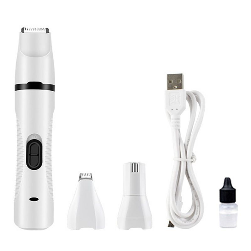 New Pet Grinder 3-in-1 Multi-Functional Trimmer Cat Dog Cleaning Clipper Nail File_voghion.com