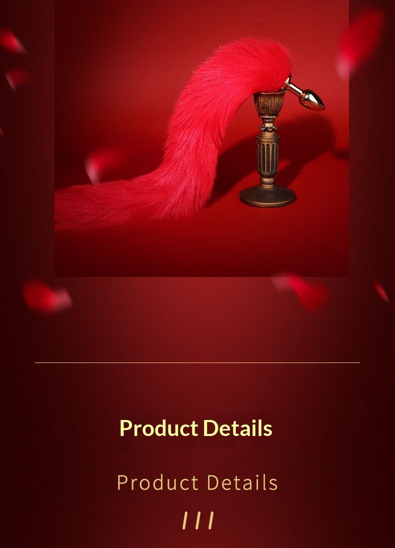 LuvBox SM Fox Sex Toys Expansion Rabbit Tail Anal Plug Punishment Training Back Chamber Props Dropshipping_voghion.com