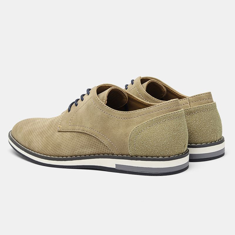 Herrenschuhe Große Herren Freizeitschuhe Modische leichte Herrenschuhe Farblich passende atmungsaktive Herren Lederschuhe_voghion.com