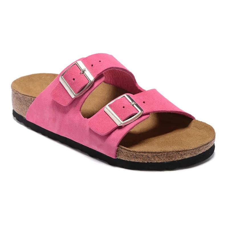 free Shipping Slippers Designer Sandals For Men Women Slides Shoes Sliders Suede Leather Sandal Flip Flops Slide Big_voghion.com