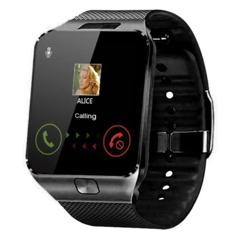 DZ09 Horloge Fiess Tracker Smart Watches 1,56" HD Kleurenscherm Smartwatch Extra lange batterijduur Slaapmonitor_voghion.com