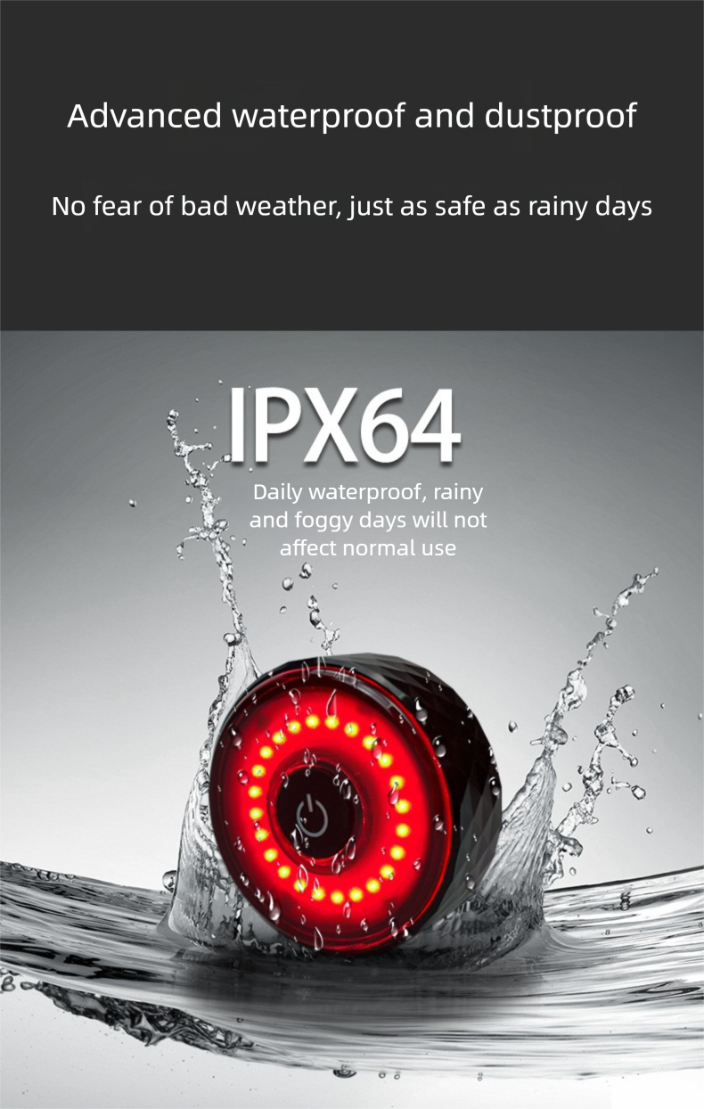 Fahrrad Reiten Schwanz Mit Positionierung Anti-Verloren Gerät Straße Mountainbike Warnlicht Anti-Diebstahl Versteckte Locator_voghion.com