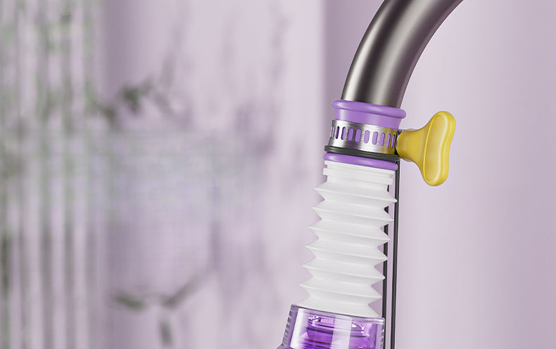 Universal Kitchen Faucet Splash-Proof Shower Extender Rotatable Telescopic Filter Water Saving_voghion.com