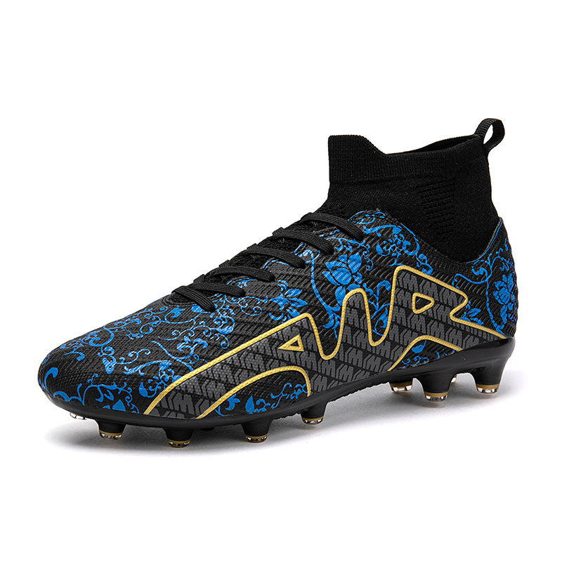 Nuove scarpe da calcio da uomo per adulti FG Long TF con tacchetti rotti, per erba artificiale_voghion.com