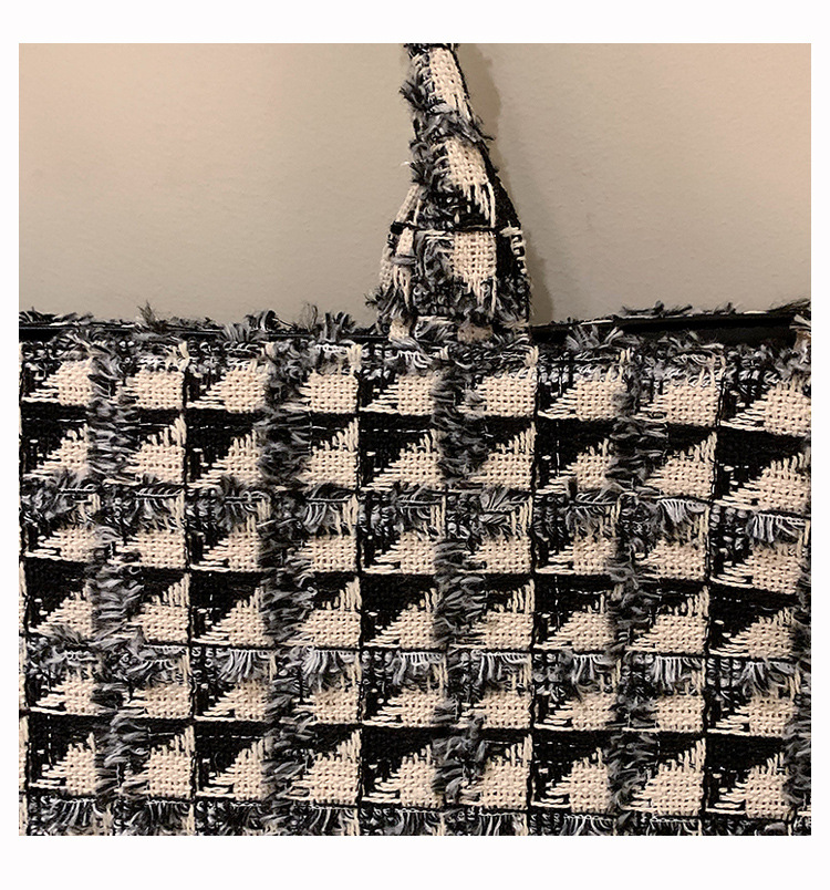 Dames draagtassen Brend New Lattice Mass Canvas schoudertassen Designer handtassen Casual mode messenger bags_voghion.com