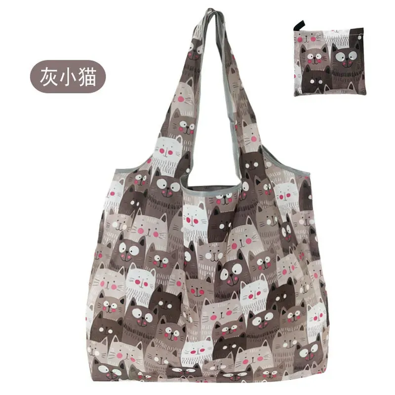 Grande borsa della spesa riutilizzabile adatta per borse da donna, borse pieghevoli, ecologiche 250321l_voghion.com