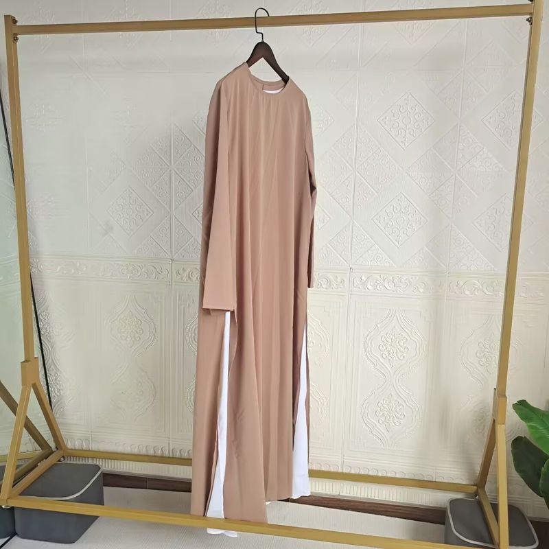 Dameskleding Dubai Dames Tweedelig Pak Robe Onderkant Rok Casual Jurk_voghion.com
