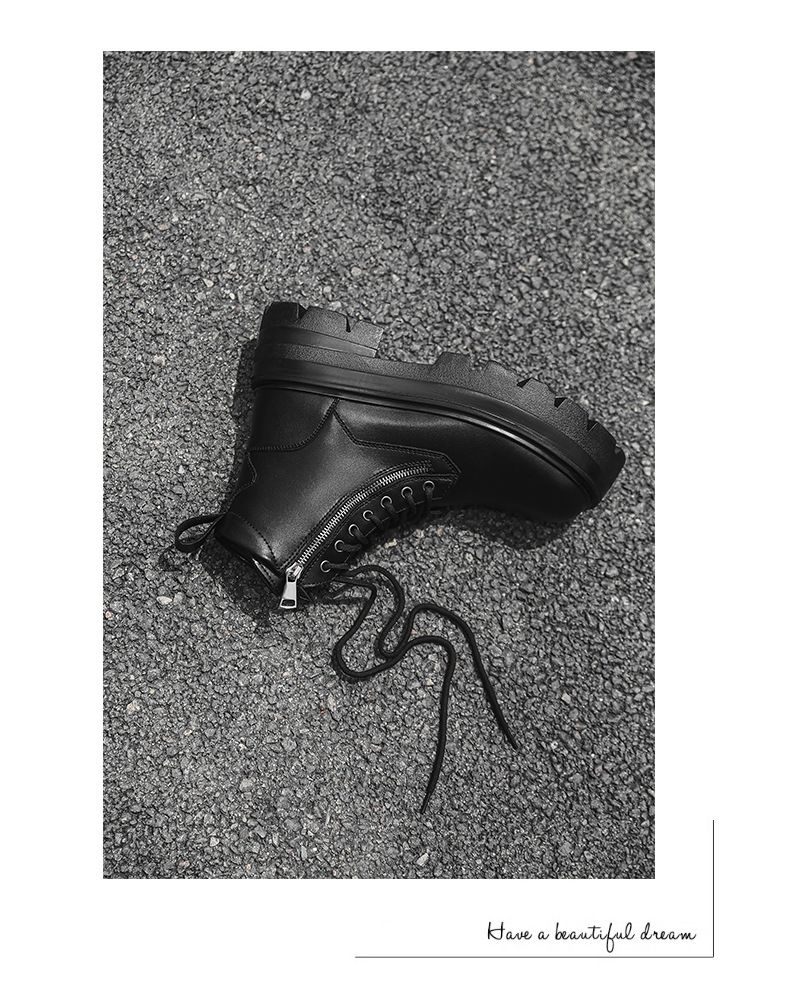 Martin Boots Men's Boots Retro Lace-up Tooling Boots Short Boots_voghion.com