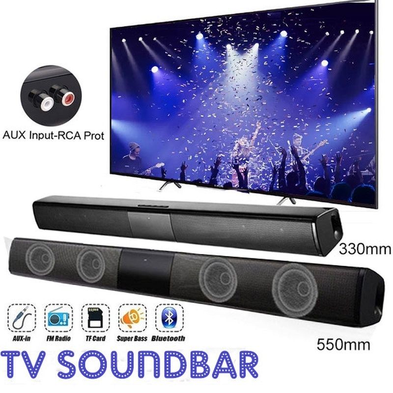 550 mm hemmabio ljudsystem Bluetooth-högtalare Datorhögtalare för TV Soundbar Box Subwoofer Radio Music Center Boom Box Column_voghion.com