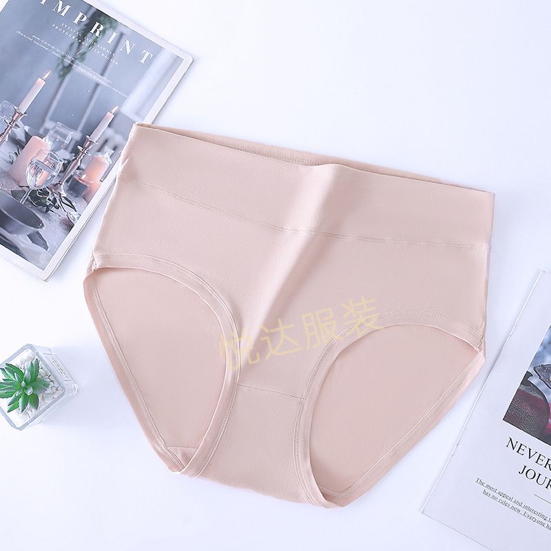Braguitas de seda de leche para mujer, talla grande 2025d, cintura media, control de abdomen, color liso, transpirables, entrepierna, agradables para la piel, cómodas_voghion.com