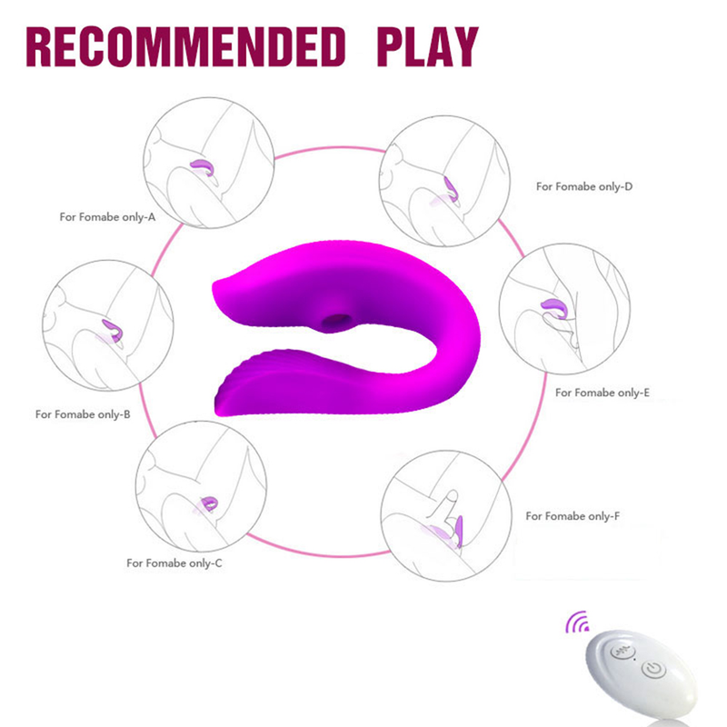 1 2 In Sucker orale Stimolatore del clitoride Succhiare il clitoride e Controllo wireless Vibratore del punto G Indossabile per adulti_voghion.com