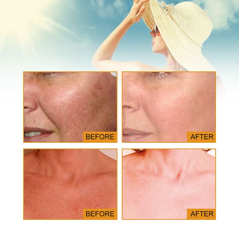 Hoygi All In One Foundation Makyaj Açık Hava UV İzolasyonu Aydınlatıcı Cilt Nemlendirici Koruma Kremi_voghion.com