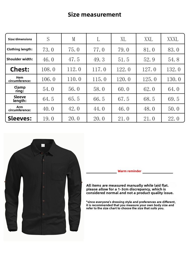 Europäische und amerikanische Herren Sommer Leinen Kurzarm Strickjacke Casual Button-up Strand Urlaub lose Hemd_voghion.com