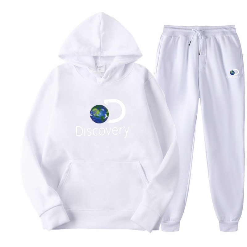 Novo moletom com capuz quente e de pelúcia, estilo primavera/outono, da moda, 2024, para homens e mulheres, conjunto esportivo casual_voghion.com
