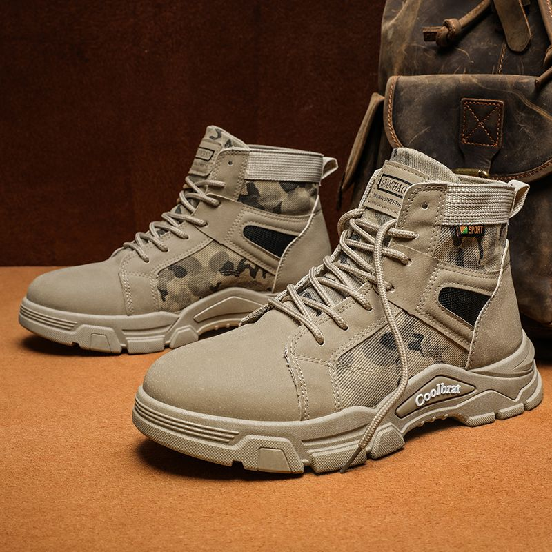 New Martin Popular Autumn And Winter Desert Outdoor Mountaineering Anti Slip Camo Men's Boots_voghion.com