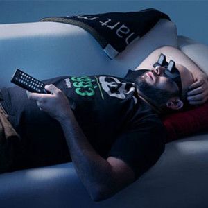 Fashion Lazy lazy prismatic periscope horizontal lying bed reading watching HD reader glasses_voghion.com