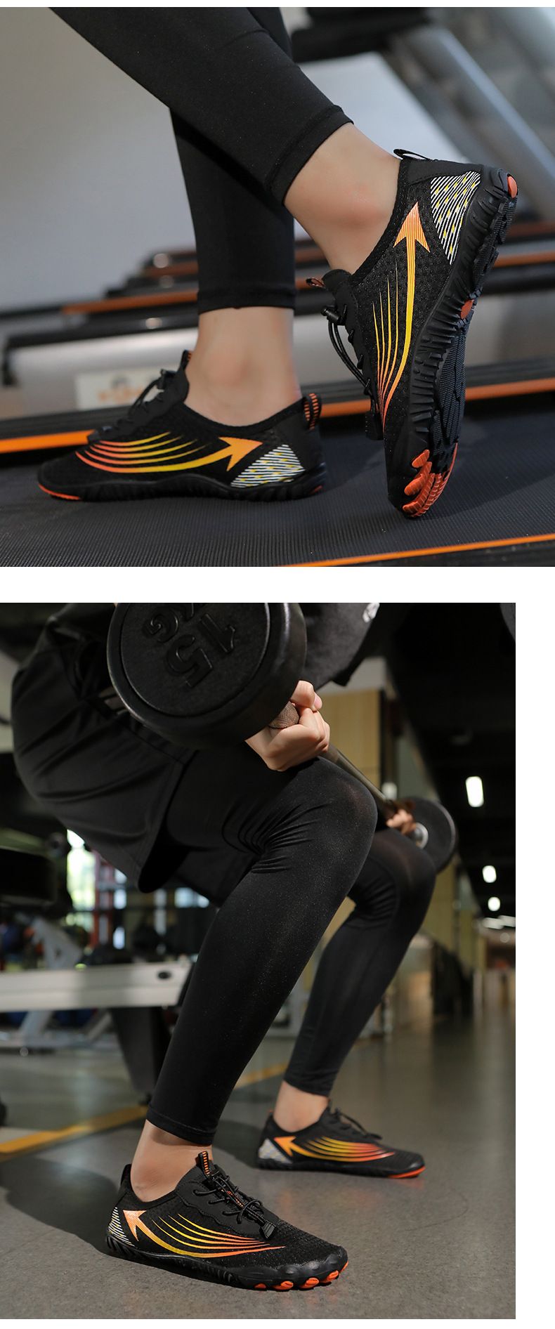 Unisex Water Shoes For Swimming, Running, Cycling, Yoga & Beach - Lightweight, Quick-Dry, Non-Slip With Breathable Mesh For Outdoor Adventures_voghion.com
