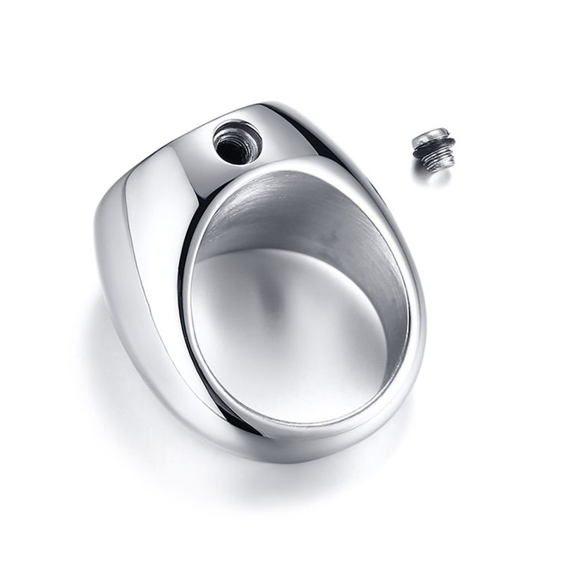 Karsti izpārdoti JHSL lielie, lielie vīriešu gredzeni, kurus var atvērt, lai ietaupītu, mājdzīvnieki, pelnu krāsas nerūsējošā tērauda modes rotaslietas, dāvanu izmērs 8, 9, 10, 11_voghion.com