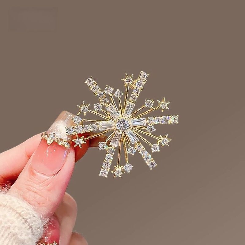 Nuova spilla con strass, spilla a forma di fiocco di neve, spilla di alta moda, spilla per temperamento, cappotto, accessorio di lusso_voghion.com