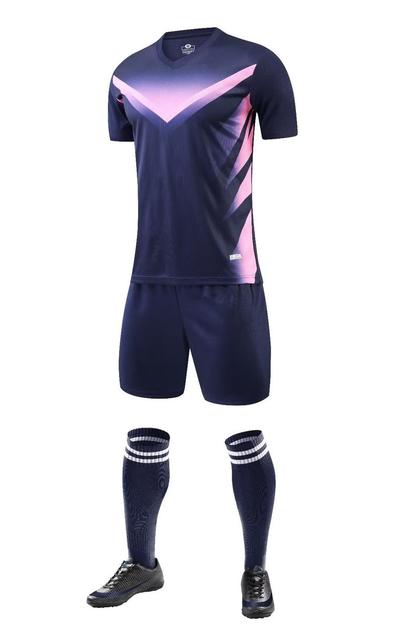 Football Fiess Adult Competition Team Uniform, Printable Summer Suit, Children's Training Suit_voghion.com