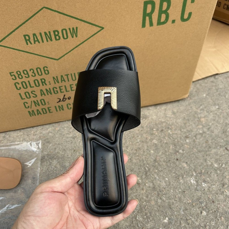 Einzelnes neues Produkt mit flachem Boden, Kuhsehnensohle, modische Damenhausschuhe_voghion.com